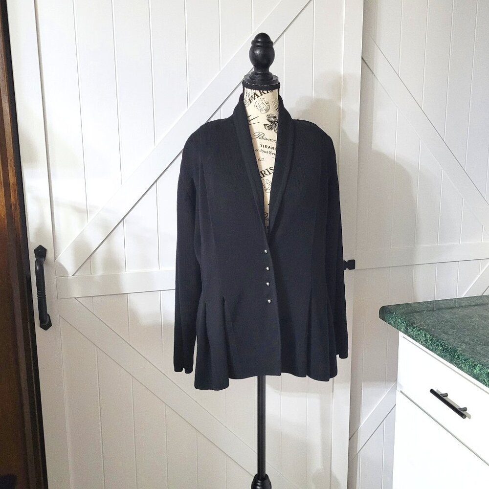 Popyllloreni Women’s Black Cardigan Size M